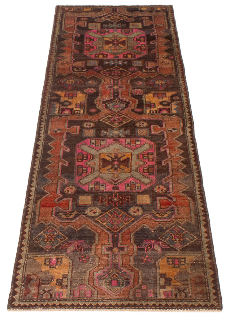 2'9" x 8'10"/ Nara Tribal Runner rug